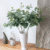 Ornamental Artificial Bush Plant Plastic Small Grass Artificial Eucalyptus Leaf