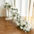 2M Row Long Table Arch Shelf Decorative Artificial Flowers