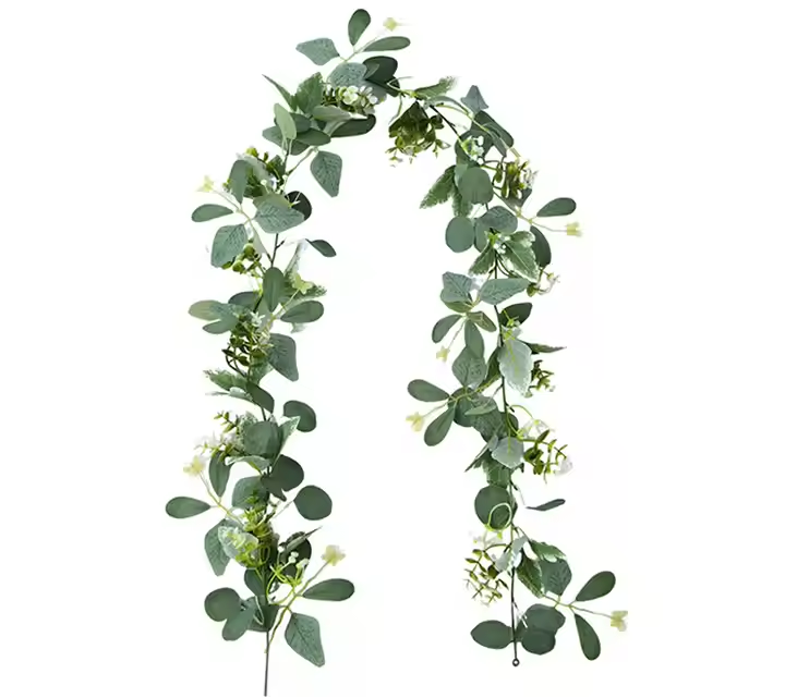 Romantic Green Plants with Butterfly Simulation