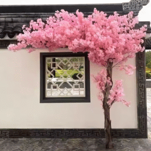 artificial-cherry-blossom-tree-natural-branches-detail