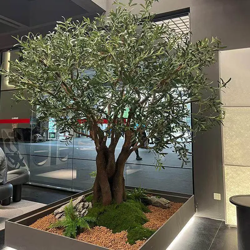 Commercial Artificial Olive Tree for Shopping Mall