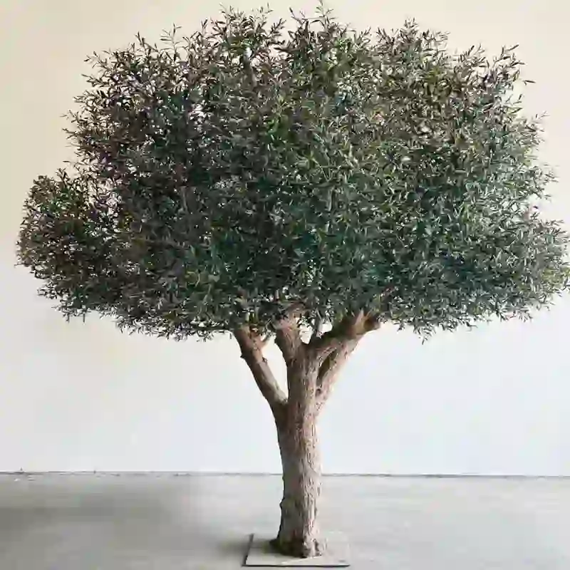 large-faux-olive-tree-restaurant-interior-design