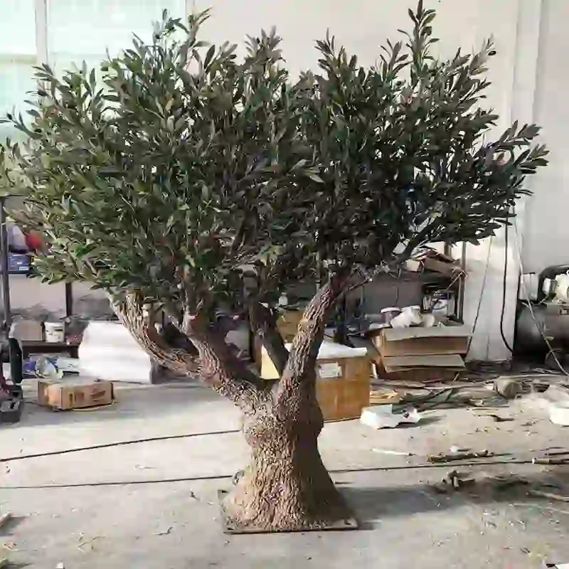 mediterranean-style-artificial-olive-tree-decoration