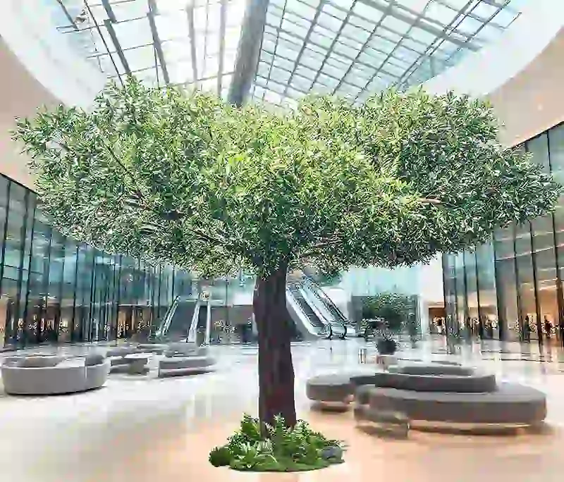 artificial-olive-tree-shopping-mall-atrium-decoration